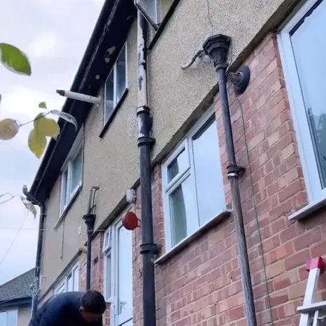 Building works in progress